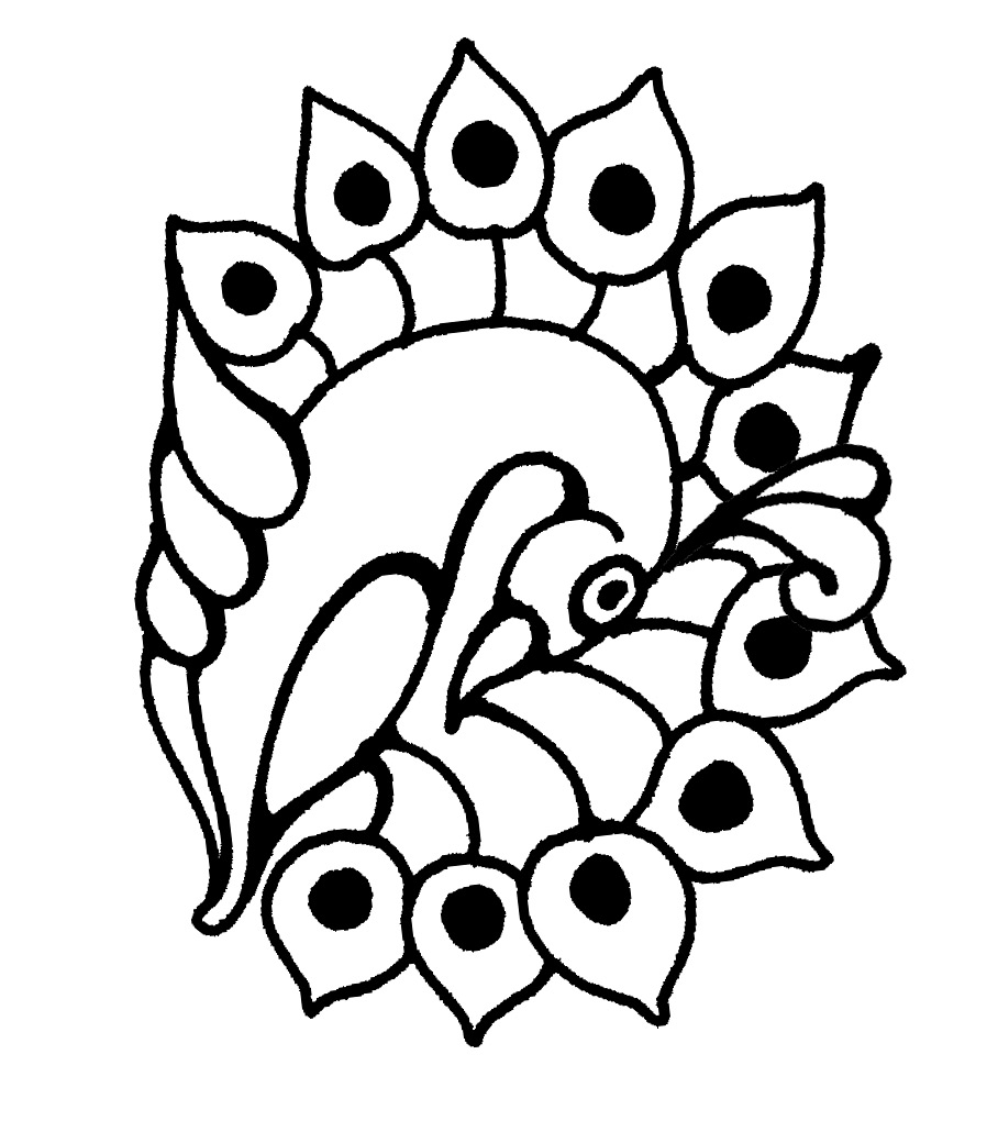 908x1020 Art Photos - Peacock Drawing Black And White