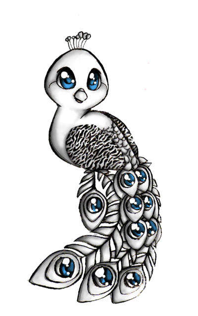 400x637 Peacock - Peacock Drawing Drawing