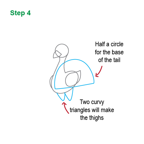 501x501 How To Draw How To Draw A Peacock For Kids - Peacock Drawing Step By Step