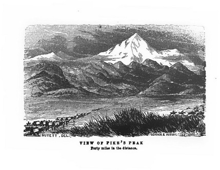 429x332 pike's peak drawing - Peak Drawing