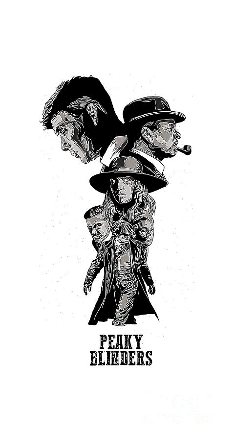 479x900 Peaky Blinders Digital Art - Peaky Blinders Drawing