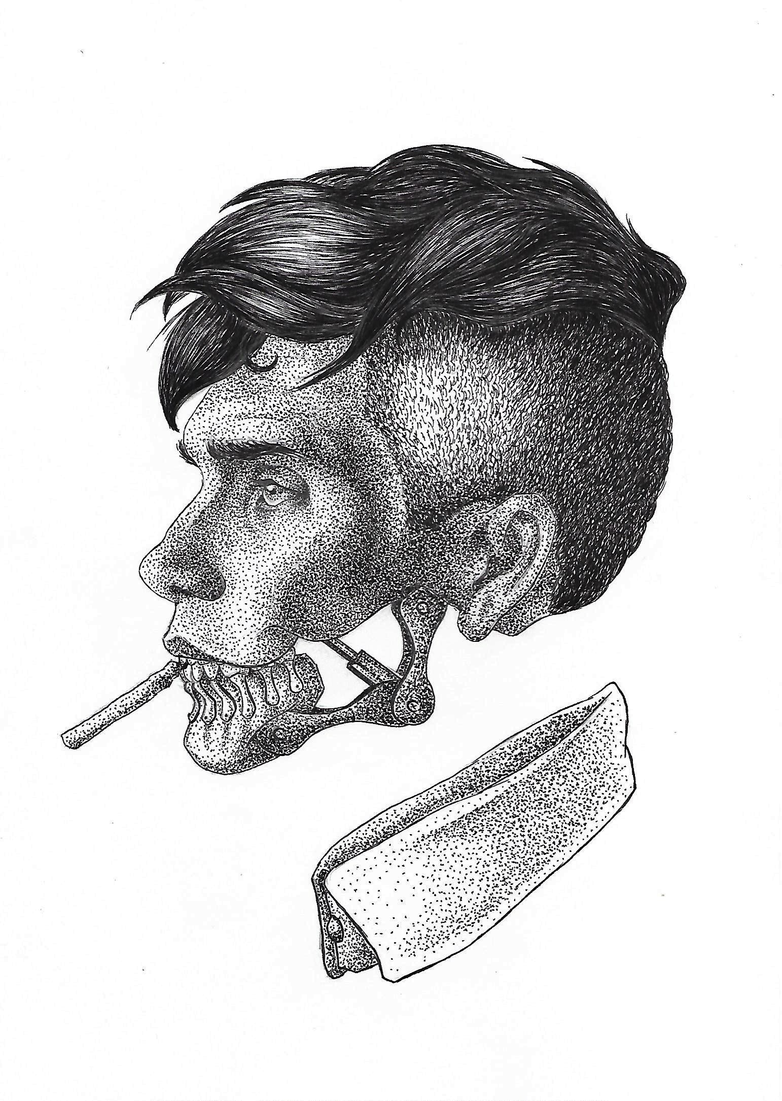 1542x2170 Peaky Blinders Idiosinkratic - Peaky Blinders Drawing