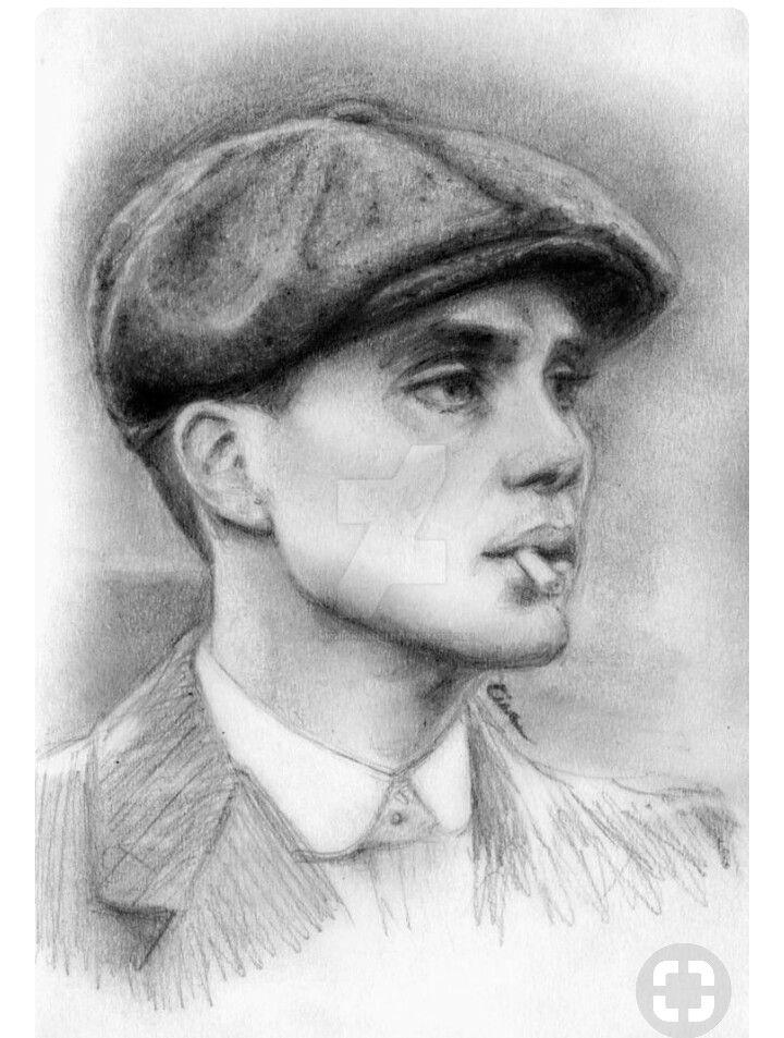 720x953 Tommy Shelby Drawing Drawings Art Drawings Sketches, Peaky - Peaky Blinders Drawing