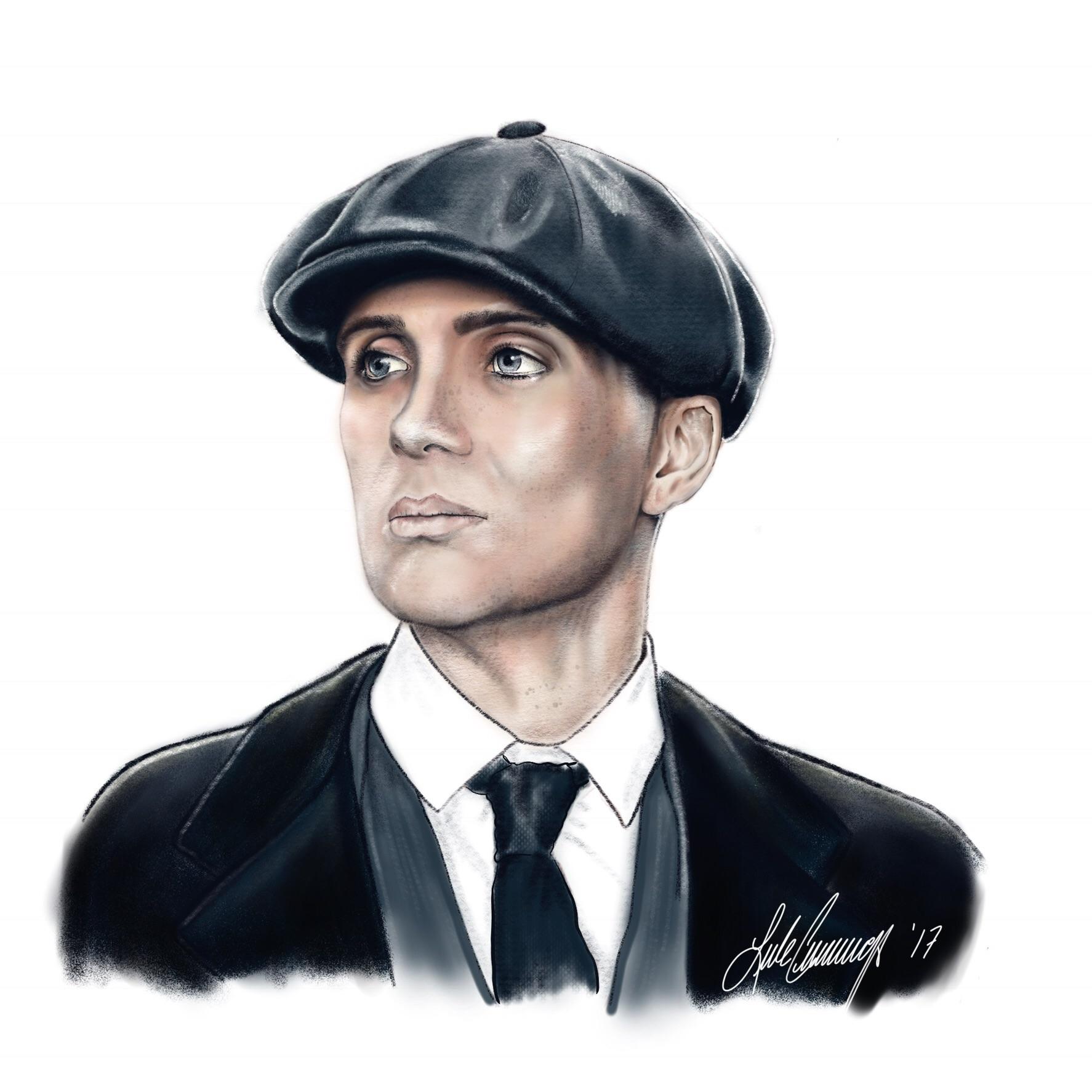 1774x1774  - Peaky Blinders Drawing