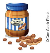 170x179 line drawing of a jar of peanut butter - Peanut Butter Drawing