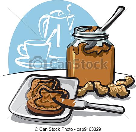 450x436 peanut butter sandwich - Peanut Butter Drawing