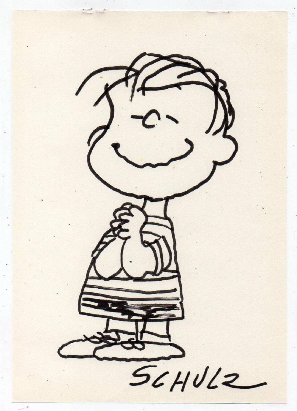 1000x1384 Shulz Peanut Drawing On Paper - Peanut Drawing