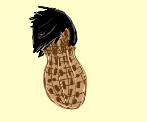 300x250 Emo Peanut Drawing - Peanut Drawing