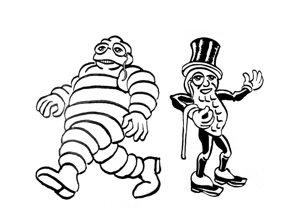 1024x746 peanut drawing peanut mr for free download - Peanut Line Drawing