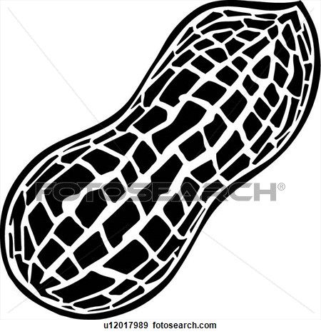 450x468 peanut clip art in farm logo design + business clip art - Peanut Line Drawing
