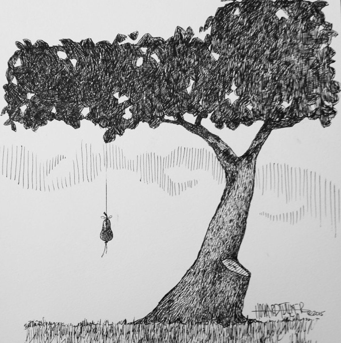 1186x1192 Pear Tree Sketch Sketches Tree Sketches - Pear Tree Drawing