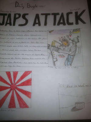 299x400 pearl harbor newspaper article - Pearl Harbor Drawing