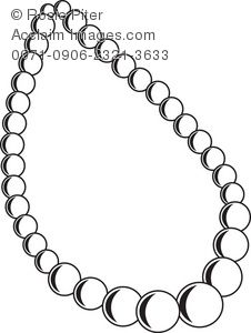226x300 Image Result For Pearl Necklace Drawing Elaine Necklace - Pearl Necklace Drawing