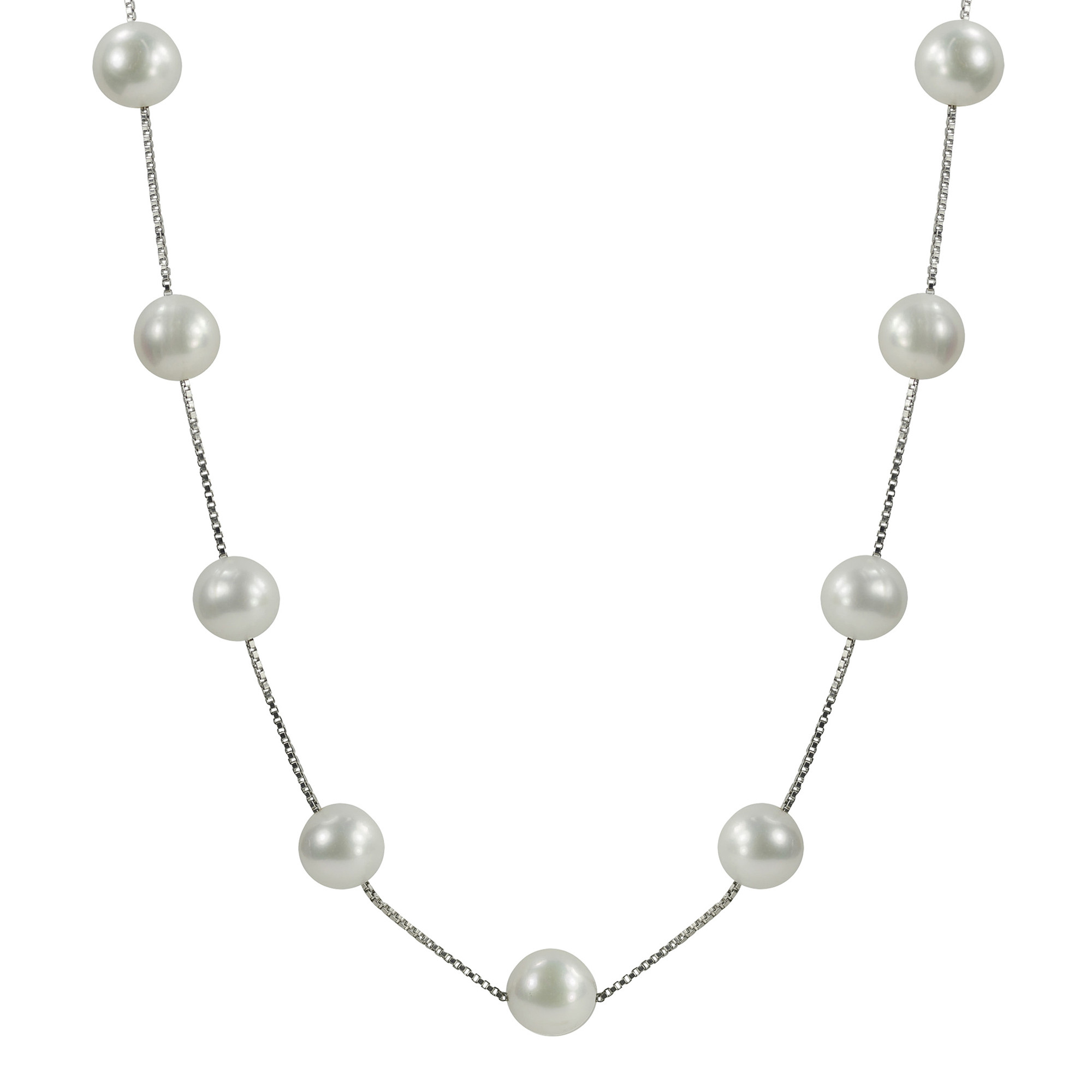 2000x2000 sterling silver freshwater pearl necklace - Pearl Necklace Drawing