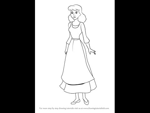 480x360 How To Draw Peasant Cinderella - Peasant Drawing