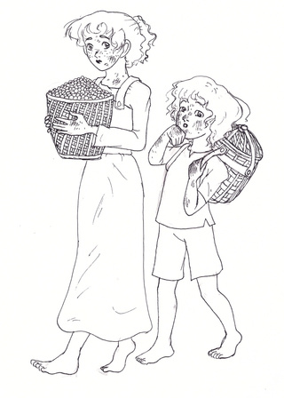 320x448 Peasants Drawings On Paigeeworld Pictures Of Peasants - Peasant Drawing