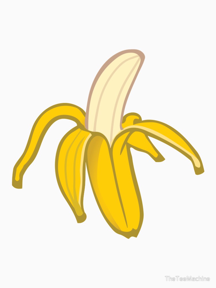 750x1000 Peeled Banana Drawing - Peeled Banana Drawing