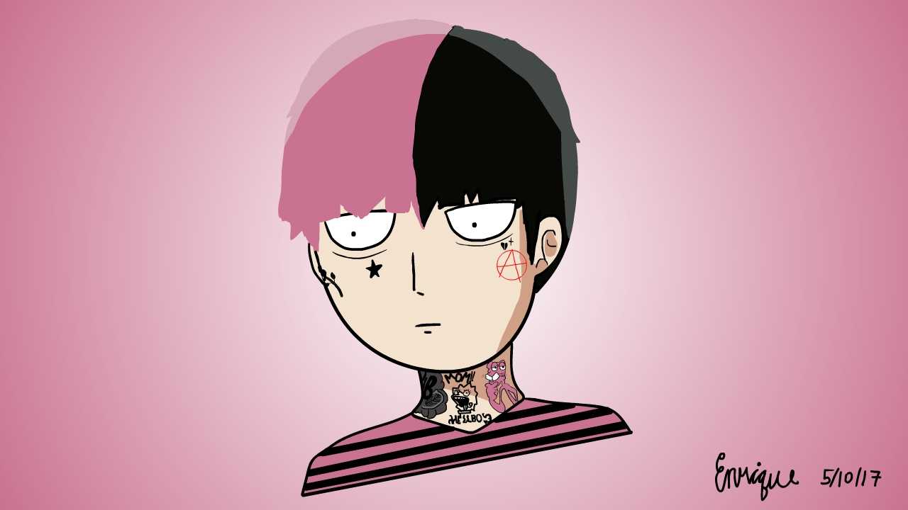 1280x720 Lil Peep X Mob Drawing - Peep Drawing