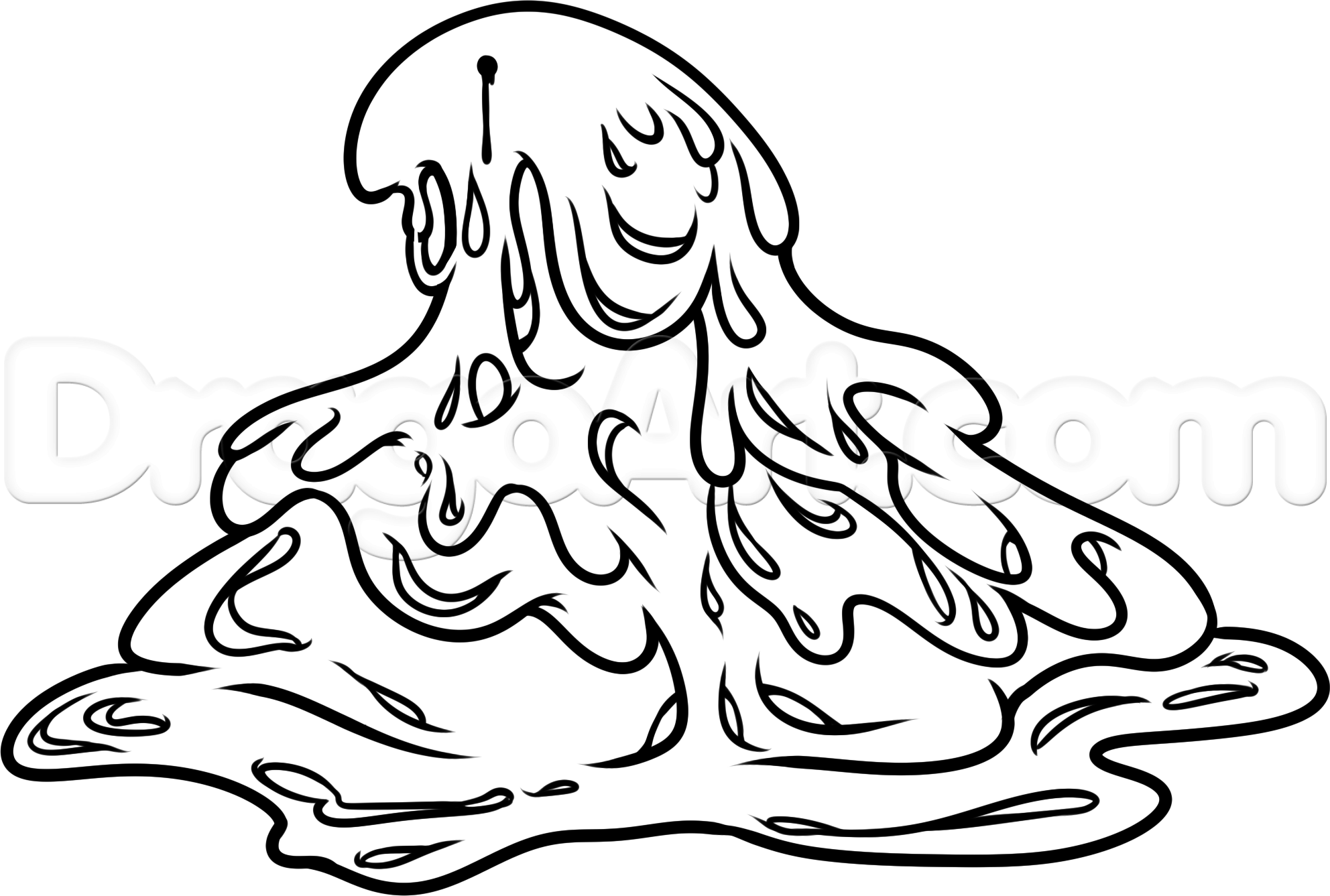 1984x1337 Melted Peep Drawing Tutorial, Step - Peep Drawing