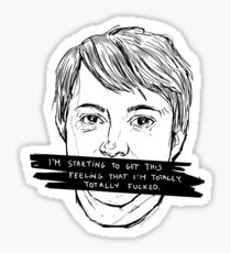 210x230 Peep Show Drawing Stickers Redbubble - Peep Drawing