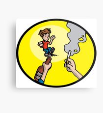 210x230 Peer Pressure Drawing Metal Prints Redbubble - Peer Drawing