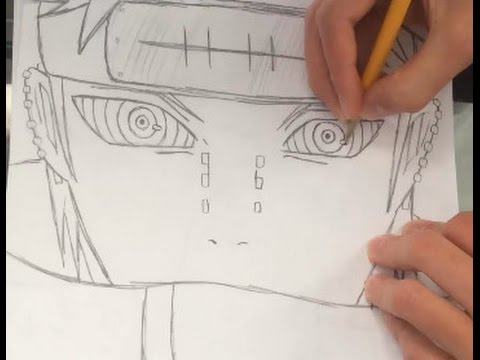 480x360 How To Draw Pain From Naruto Shippuden - Pein Drawing