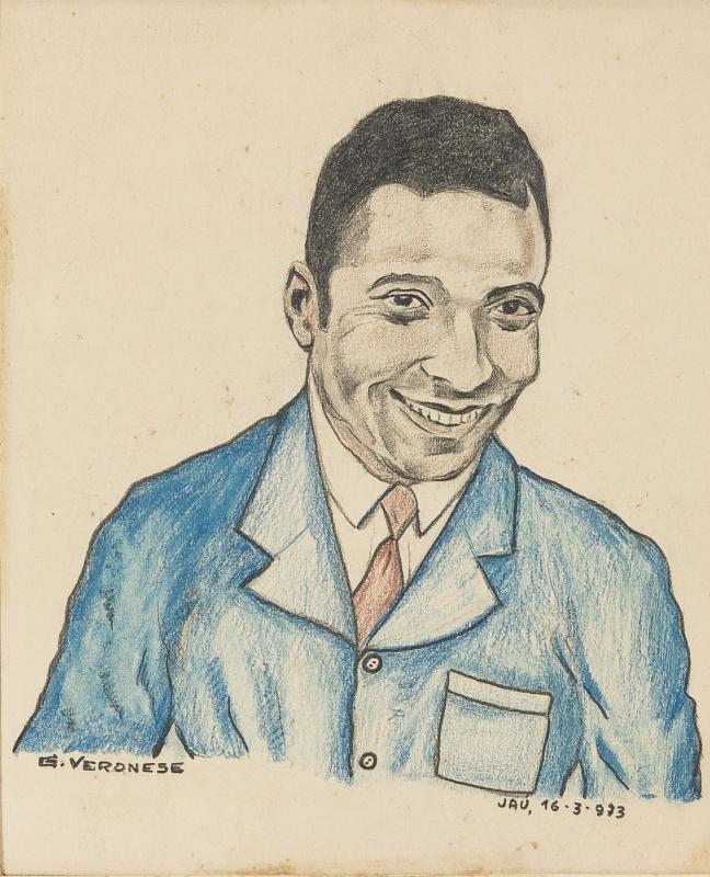 648x800 Color Pencil Drawing - Pele Drawing