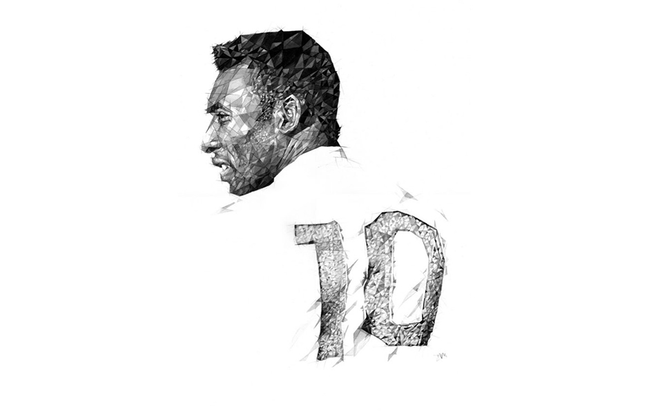 940x600 what if juventus had signed pele - Pele Drawing