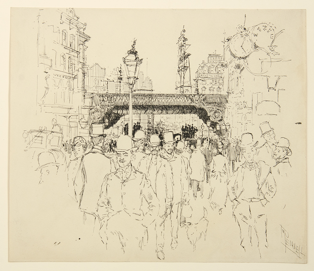 1000x865 archive of original pen and ink drawings used as illustrations - Pen And Ink Drawings