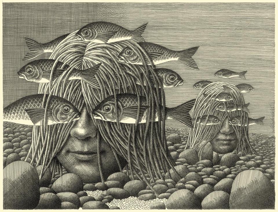 960x733 the stunning pen and ink drawings of polish artist wojtek - Pen And Ink Drawings