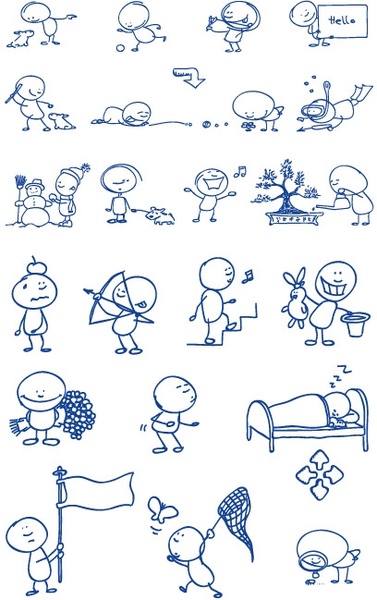 377x600 Ballpoint Pen Drawing Cartoon Vector Clip Free Vector - Pen Cartoon Drawing