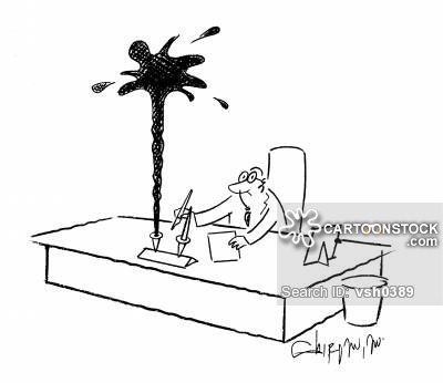 400x346 Ink Pen Cartoons And Comics - Pen Cartoon Drawing