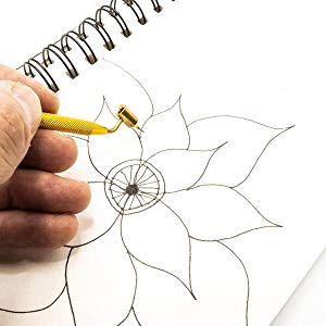 300x300 kingart fine line painting mm tip, gold - Pen Line Drawing