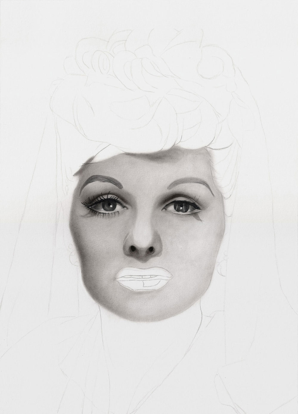 1000x1389 Step - Pencil And Charcoal Drawing