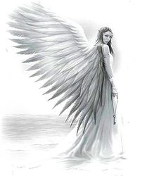 236x250 Best Images Of Pencil Drawings Of Angels - Pencil Angel Drawings
