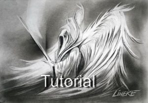 300x210 angel sketch in pencil angel sketch drawings pencil sketch - Pencil Angel Drawings