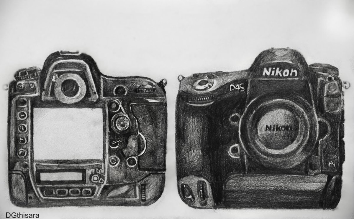 1200x744 Nikon Europe On Twitter What A Cool - Pencil Drawing Camera