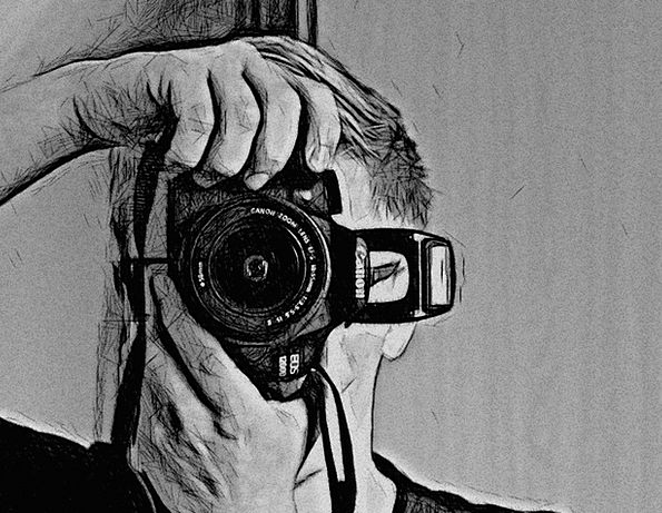 Pencil Drawing Camera at PaintingValley.com | Explore collection of ...