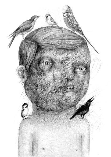 475x670 Drawings - Pencil Drawing Collage