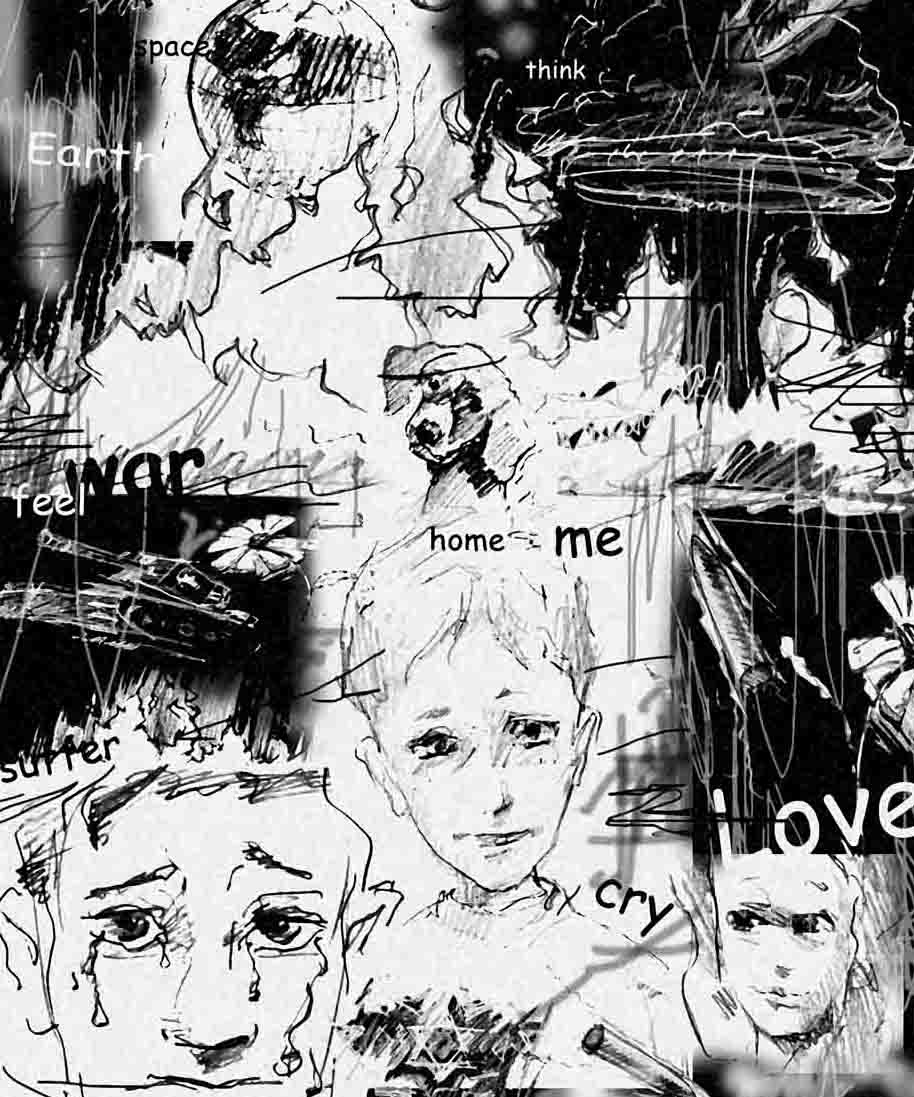 914x1097 Maxim Grunin Drawing Painting Pencil Drawings Collaged In Photoshop - Pencil Drawing Collage