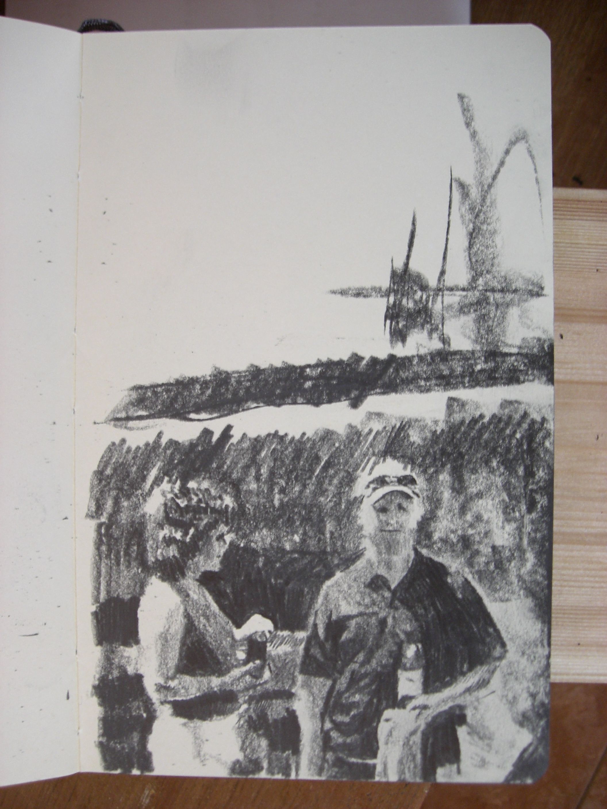 2112x2816 Moleskine - Pencil Drawing Collage