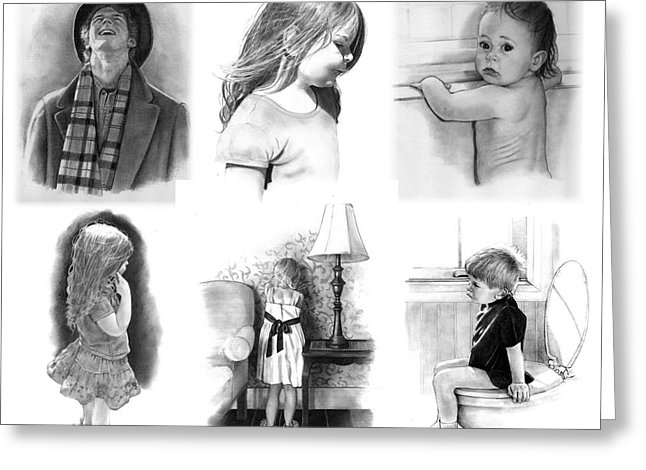 646x470 Collage Of Pencil Portraits Drawing - Pencil Drawing Collage