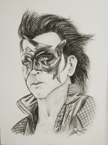 372x500 Pencil Sketch, Size Rs Piece, Amrit Artist - Pencil Drawing Drawing