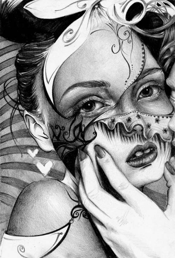 580x856 Astonishing Pencil Drawing Artwork - Pencil Drawing Drawing