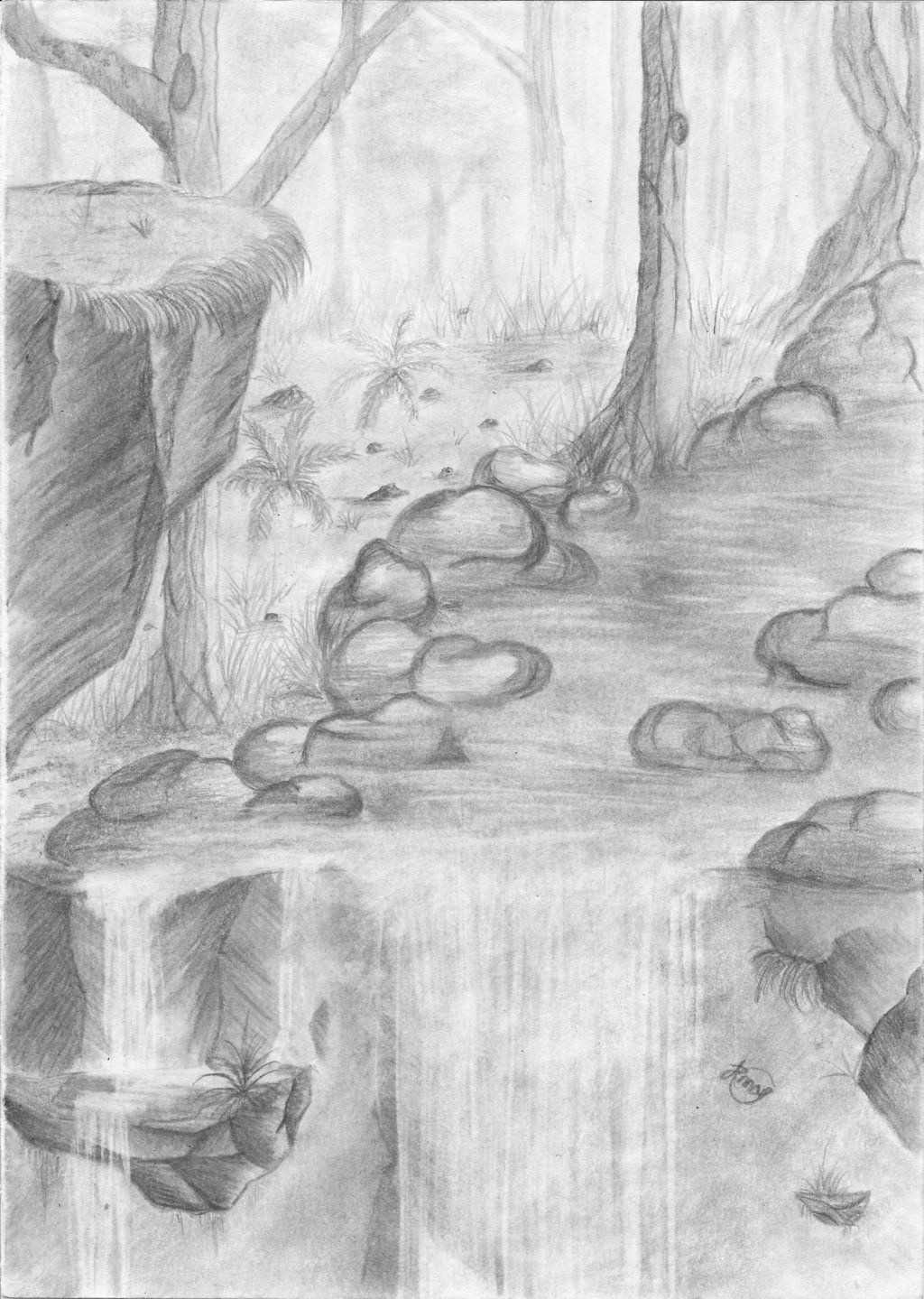 1024x1439 pencil art gallery simple pencil drawings of landscapes pencil - Pencil Drawing Gallery