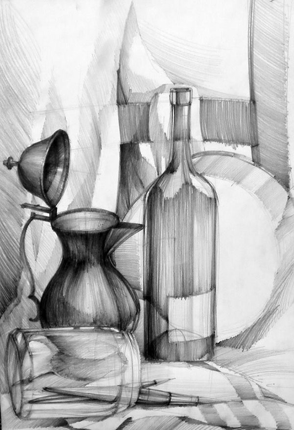 600x879 pencil drawings gallery on student show - Pencil Drawing Gallery