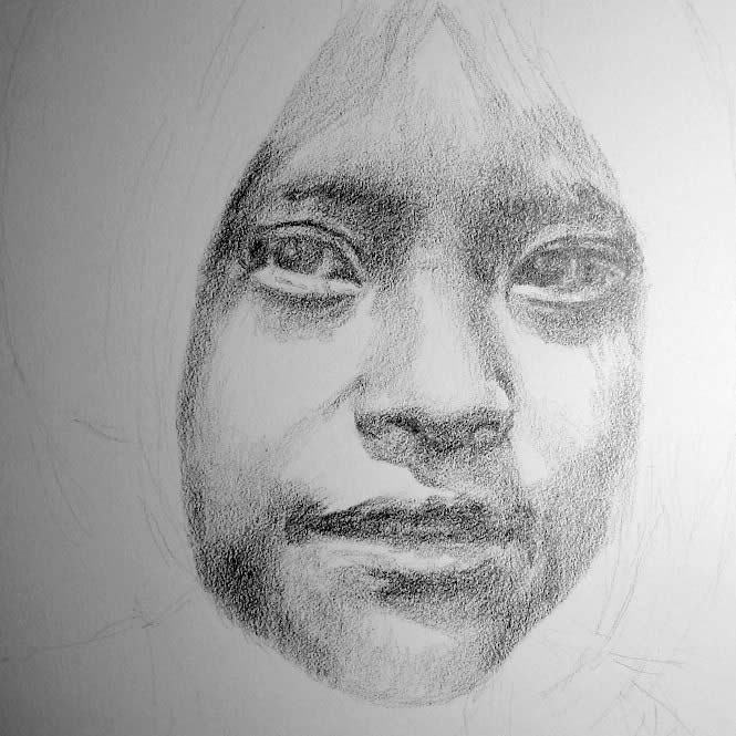 665x665 Pencil Portrait Tutorial - Pencil Drawing Lessons