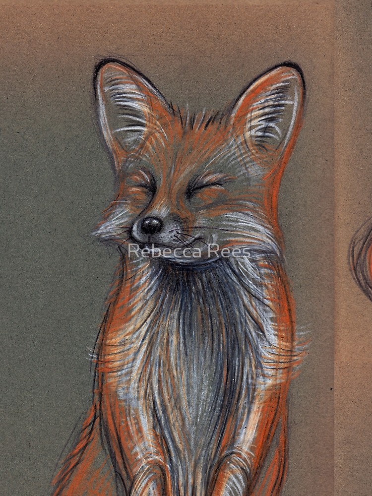 750x1000 Foxy - Pencil Drawing Of A Fox