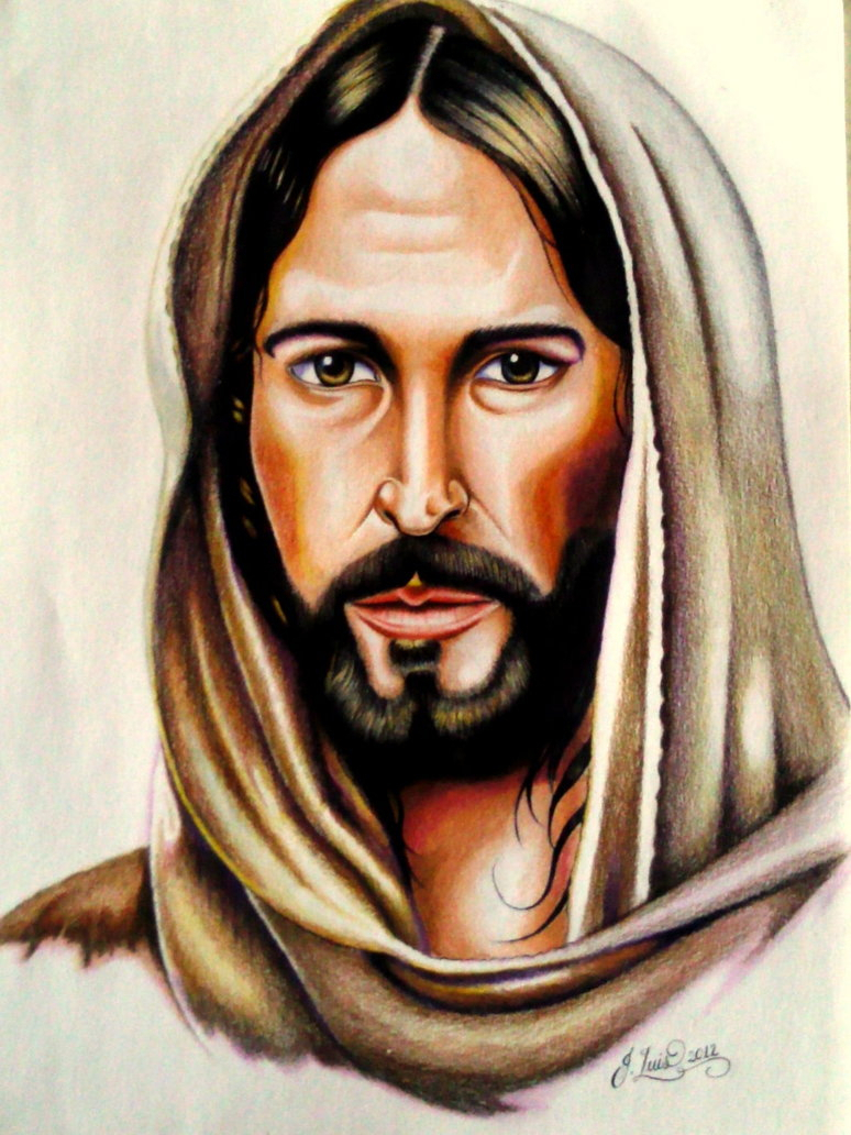 Pencil Drawing Of Jesus Face at Explore collection
