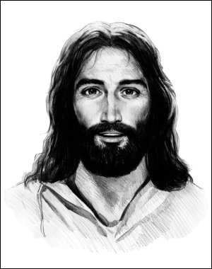 300x380 pencil drawings of jesus, smiling jesus christ drawings, jesus - Pencil Drawing Of Jesus Face
